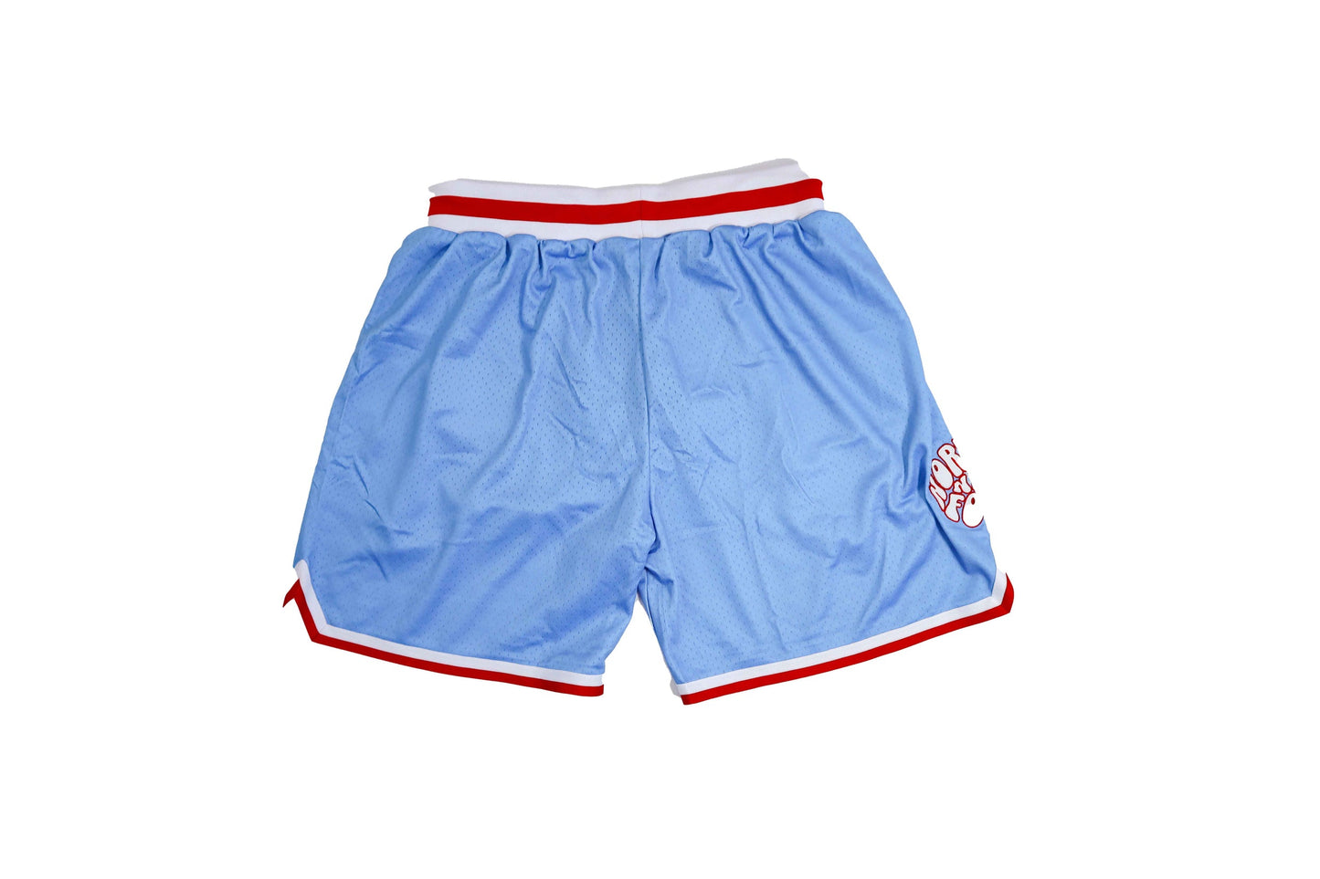 North94 Shorts Light Blue/Red/White