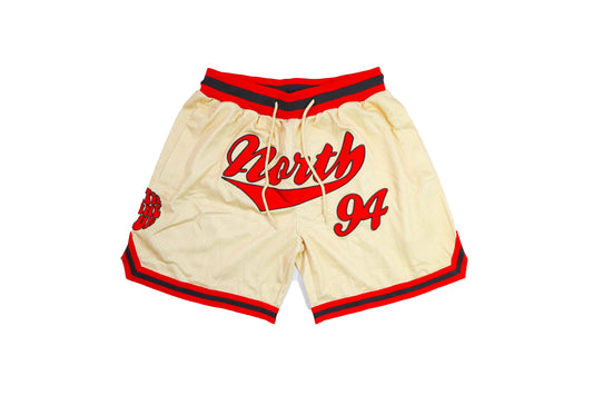 North94 Shorts Beige/Red